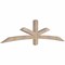 Ekena Millwork Alberta Smooth Timber Gable Bracket, Douglas Fir, 84"W x 21"H x 3 1/2"D x 3 1/2"F, 6/12 Pitch GBW084X21X0404ALB00SDF - alternate 4